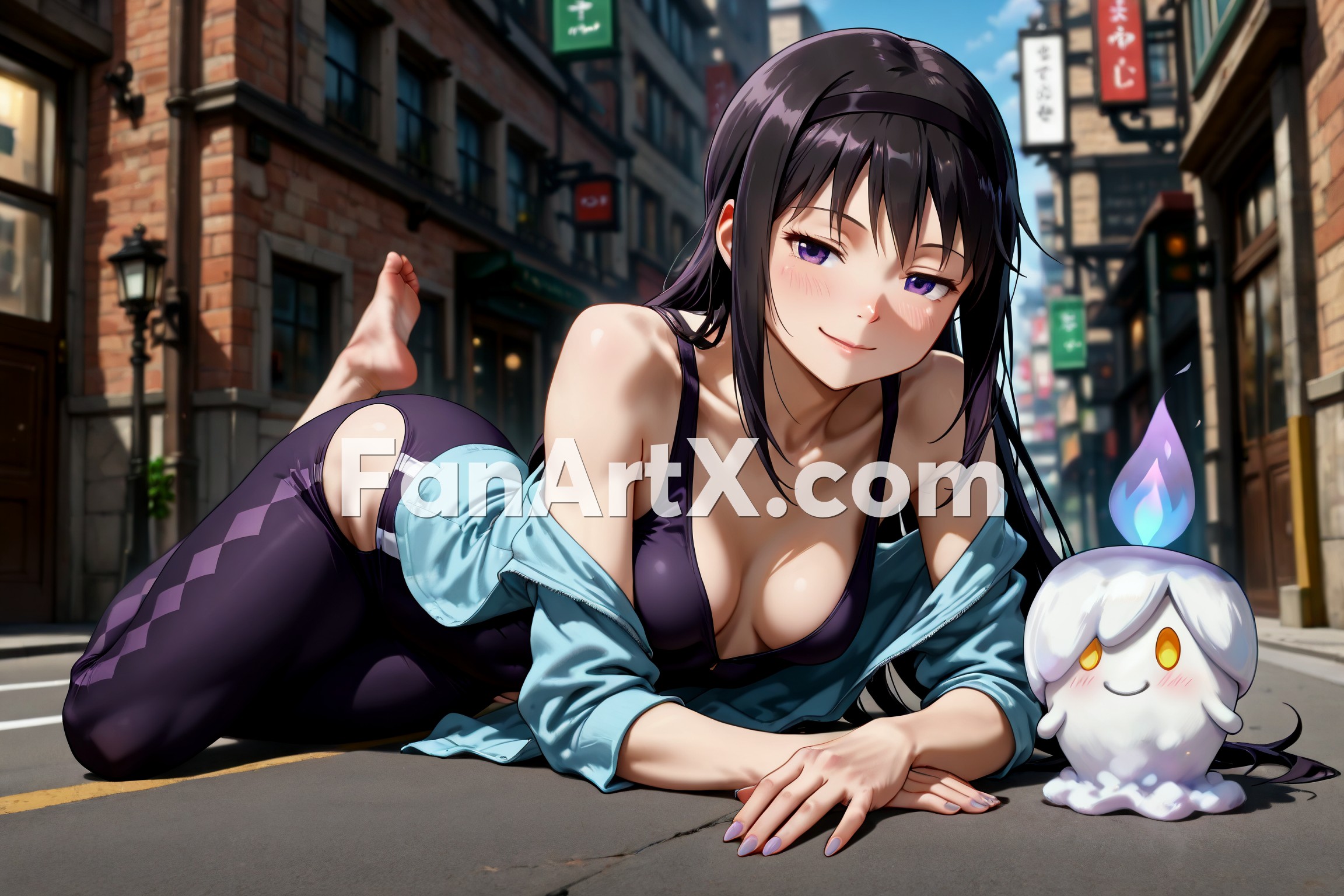 Akemi Homura Puella Magi Madoka Magica Fanart 4924739